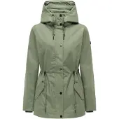 MARIKOO Parka meia-estação 'Bonbonparty 16' verde pastel