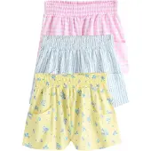 Next Calças azul / amarelo / cor-de-rosa / branco