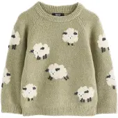 Next Pullover creme / verde pastel / preto / branco
