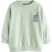 Next Sweatshirt azure / menta