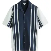 Next Camisa azul / branco