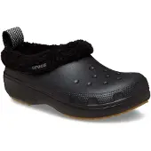 Crocs Tamancos Classic Lined Shorty mulheres - Preto - 46 / 47