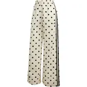 Adidas Originals CALÇAS SATIN POLKA DOTS WIDE LEG