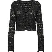 ONLY Casaco de malha 'ONLColette' preto