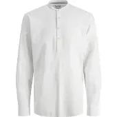 Jack & Jones Camisa De Manga Comprida Summer Half Placket Linen