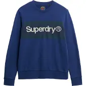 Superdry Moletom Core Logo Stripe Relaxed