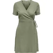 ONLY Vestido Curto De Manga Curta Addiction-caro