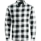Jack & Jones Camisa De Manga Comprida Gingham Twill