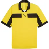 Puma Camisa funcionais 'TeamClassic' amarelo / preto