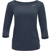 Winshape Top desportivo 'Aet139Ls' antracite / branco