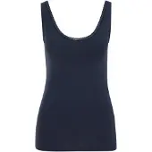 We fashion Top azul escuro