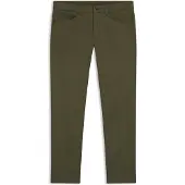 BOSS para homem. 50560463 Calças de corte cónico verde (33/32), Casual, Poliéster