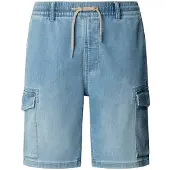 Pepe Jeans para homem. PM80000452UG Calções Alex azul (32), Casual, Algodão, Denim