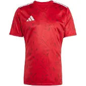 Adidas Camisola de futebol vermelho vivo / preto