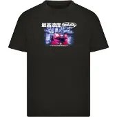 Mister tee Camisola 'Drift Racing' índigo / vermelho / preto / branco
