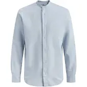 Jack & Jones Camisa De Manga Comprida Breeze Band Linen Blend