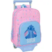 Safta Mochila Com Rodas Stitch Bright 10l 26x34x11 Cm