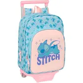Safta Mochila Com Rodas Stitch Ohana 10l 26x34x11 Cm