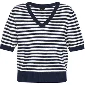 Dreimaster Klassik Pullover navy