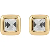 GUESS Dazzling gold-plated Orecchini Ace Of Diamonds JUBE06180JWYGT/U