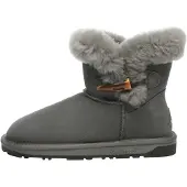 EVER AU Botas pelo tornozelo 'Robin' cinzento