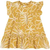 Chicco Vestido amarelo / branco