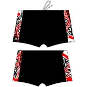 Turbo Calção De Banho Boxer Maori Skin Tattoo