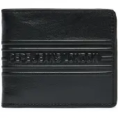 Pepe Jeans para homem. PM070386 Carteira Wolf preta (OSFA), Preto, Casual, Pele
