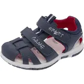 Chicco Sapatos abertos 'Fanfy' azul escuro / branco