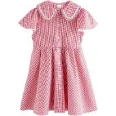 Next Vestido vermelho cereja / branco