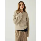 Noella Pullover 'N-Monika Knit' areia