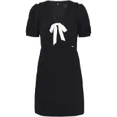 Dreimaster Klassik Vestido preto / branco