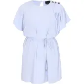 Dreimaster Klassik Vestido azul claro