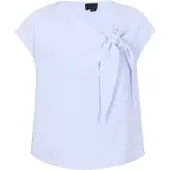 Dreimaster Klassik Blusa azul claro
