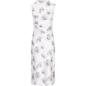 Dreimaster Klassik Vestido 'Classic' cinzento / branco
