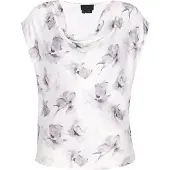 Dreimaster Klassik Blusa cinzento / grafite / offwhite
