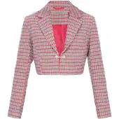 LYNNEA Blazer 'Fashion Look' bege / azul / rosa