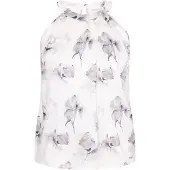 Dreimaster Klassik Blusa cinzento / cinzento claro
