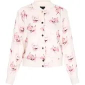 Dreimaster Klassik Casaco em moletão 'Classic' cor-de-rosa / rosa pastel