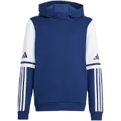 Adidas Sweatshirt de desporto azul / branco