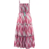 Happy girls Vestido aqua / rosa escurecido