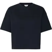 Oxmo Camisa ' OXNSandy Crop Boxy ' preto