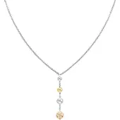 Tommy Hilfiger Collana Donna Metallic Orb Acciaio — Collana
