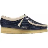 Clarks Sapatos Originals Wallabee mulheres - Azul - 37