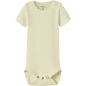 Name it Macacão/Body 'NBFKab' amarelo pastel