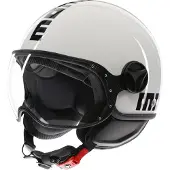 Momo Design FGTR Clássico Capacete Branco/Preto 57 unissexo