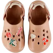 Liewood Sapatos abertos 'Milas' verde escuro / rosa escurecido / vermelho / branco