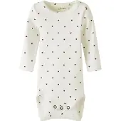 Lil´ Atelier Macacão/Body 'NBFGago' carmesim / offwhite