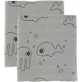 Done by Deer Swaddle 2 Pack Mar Friends