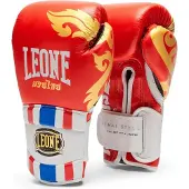Leone1947 Luvas De Boxe Artificiais Couro Thai Style